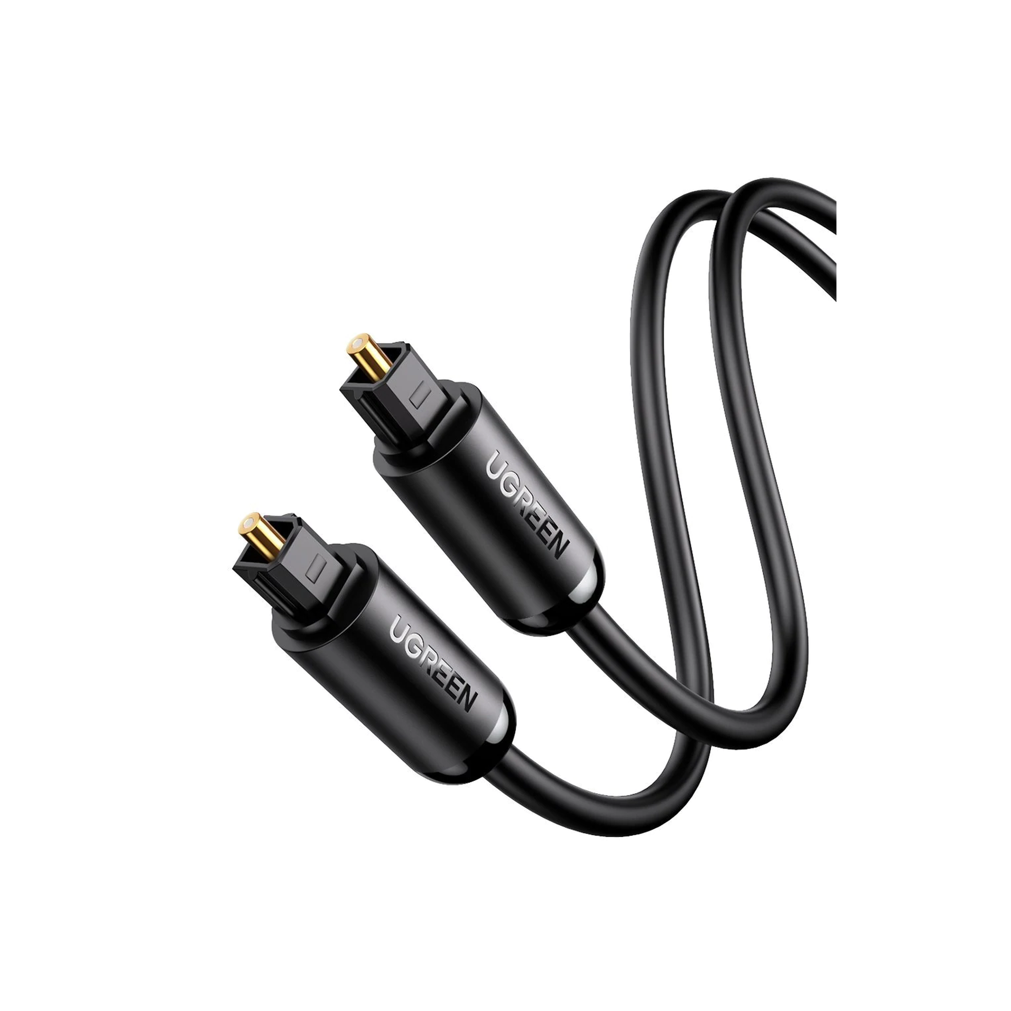 Cable Óptico Toslink (S/PDIF) de Alta Calidad para Audio Digital / 3 Metros / Tapa de Proteccion / Dolby 7.1 Canales / Diseño Durable / Plug & Play / Color Negro Cable Óptico Toslink (S/PDIF) de Alta Calidad para Audio Digital / 3 Metros / Tapa de Proteccion / Dolby 7.1 Canales / Diseño Durable / Plug & Play / Color Negro